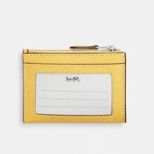 Coach  Zip ID Case NWT